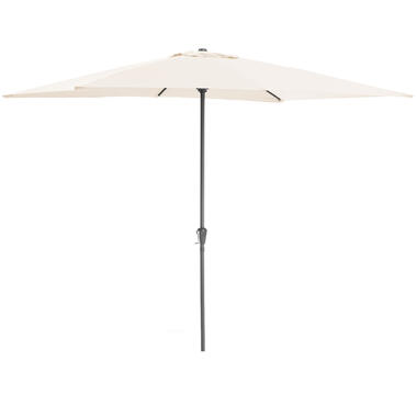 Parasol droit d'ACAZA en aluminium, 270 cm diamètre, Blanc cassé product