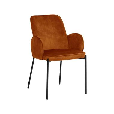 LABEL51 - Chaise de salle à manger Jari - 55x60x86cm - Rouille product