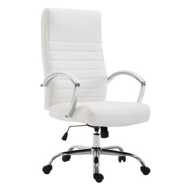 CLP Chaise de bureau Valais Similicuir - Blanc product
