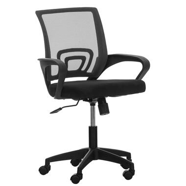 CLP Chaise de bureau Auburn Noir Frame - Microfibre - Noir product
