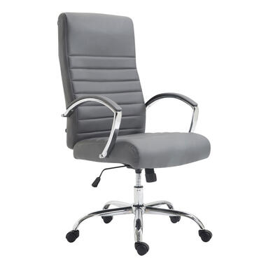 CLP Chaise de bureau Valais Similicuir - Gris product