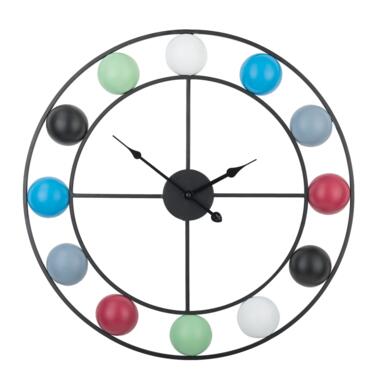 Beliani Horloge murale REIDEN - Multicolore acier product