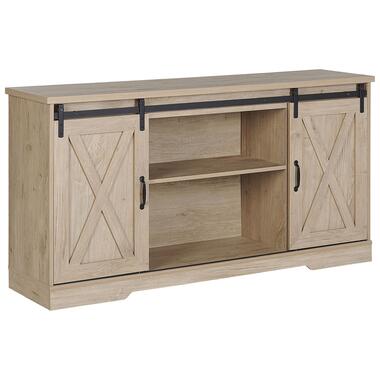 Commode effet bois clair 2 portes ULAN product