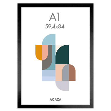 ACAZA Cadre Photo A1 (59,4 x 84 cm) pour Photos, Affiches et Posters, Noir product