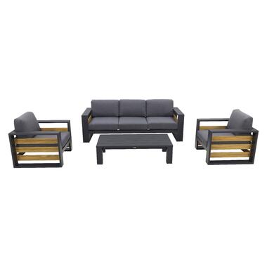 Garden Impressions Solo/Cube loungeset 4-delig - C. black/M. Grey product
