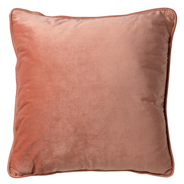 FINN - Sierkussen 60x60 cm - velvet - effen kleur - Muted Clay - roze product