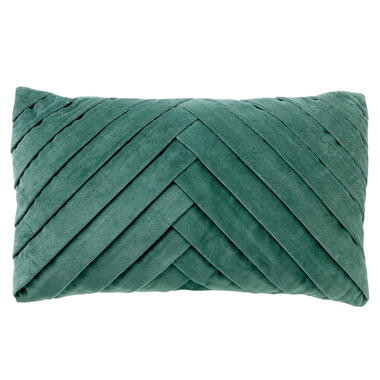 FEMM – Kussenhoes 30x50 cm - velvet - effen kleur - Sagebrush Green - groen product