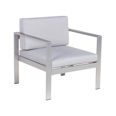 Beliani Chaise de jardin SALERNO - Gris aluminium product