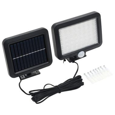 vidaXL Lampe solaire avec capteur de mouvement Lumières LED Blanc product