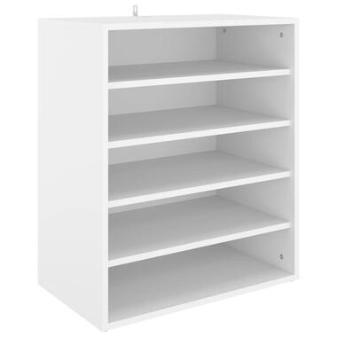 vidaXL Armoire à chaussures Blanc 60x35x70 cm Bois d’ingénierie product