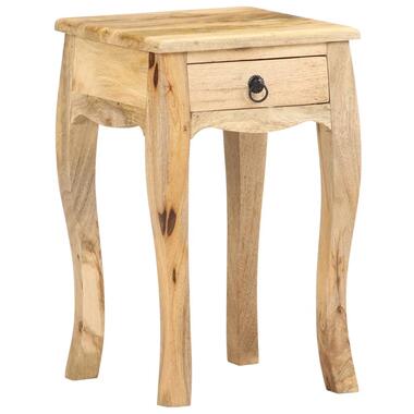 vidaXL Table de chevet 28x28x46 cm Bois de manguier massif product