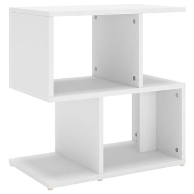 vidaXL Table de chevet blanc 50x30x51,5 cm bois d'ingénierie product