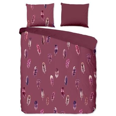 Pure Housse de couette "plumes" - Bordeaux - (240x200/220 cm) - Microfibre product