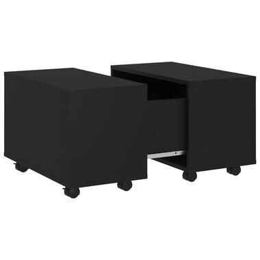 vidaXL Table basse Noir 60x60x38 cm Aggloméré product
