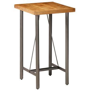 vidaXL Table de bar Teck recyclé massif 60x60x107 cm product