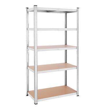 Bobbel Home - Kelderkast - 200 x 100 x 50 cm - Zilverkleurig product