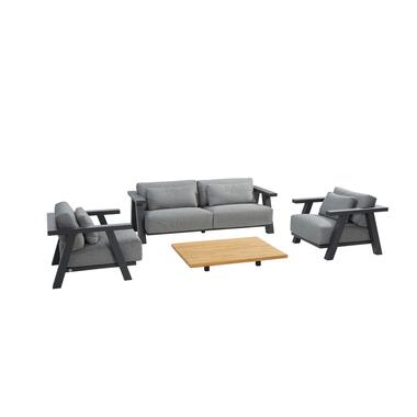 4 Seasons Iconic/Metropolitan stoel-bank loungeset - 4 delig product