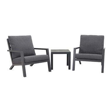 VDG Atlanta loungestoelen set + bijzettafel - 3-delig product