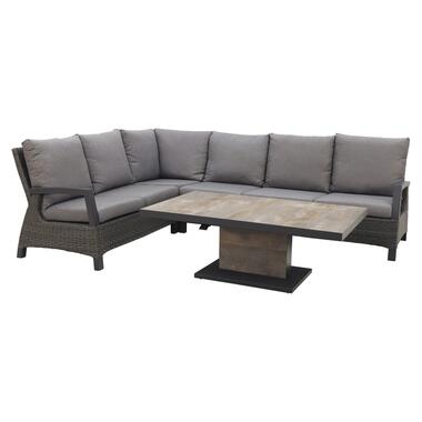 VDG Darwin/Jersey deluxe lounge dining set - antraciet product
