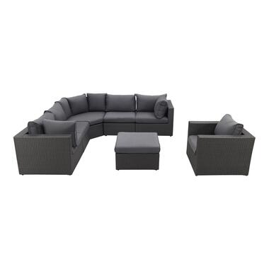 Suns XL loungeset Parma - Inclusief loungestoel - Antraciet product
