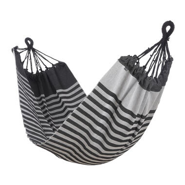 In The Mood Collection Hangmat Stripes - L230 x B120 cm - Zwart product