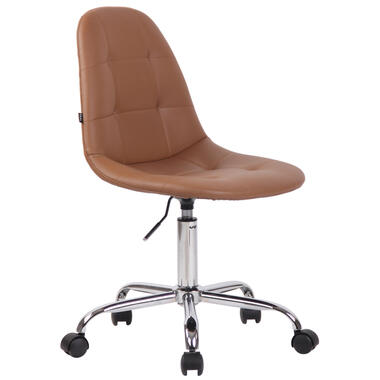 CLP Chaise de bureau Reims - Similicuir – Marron clair product