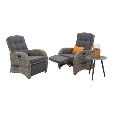 VDG Casablanca/Brasilia verstelbare stoel loungeset - 3-delig product