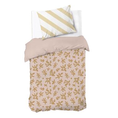 Dindi Home - Housse de couette Sweet Leaves - 140x220 cm - Rose product