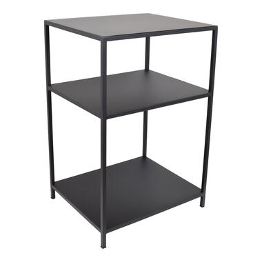 Table de Chevet en Métal LOFT42 Noir - Industriel - 63x42x35 product