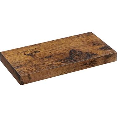 Parya Home - Zwevende wandplank - Bruin - MDF - 40 x 20 x 3.8 cm product