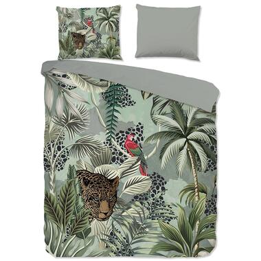 Pure Housse de couette "imprim' jungle" - Vert - (200x200/220 cm) - Microfibre product