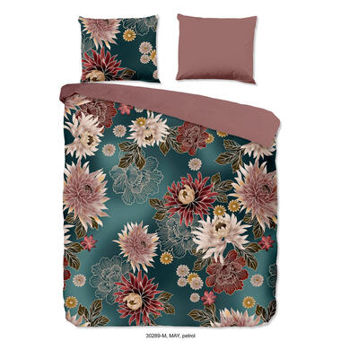 Pure Housse de couette "fleurs" - P'trole - (240x200/220 cm) - Microfibre product