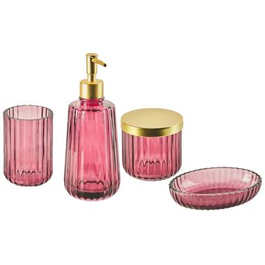 4 accessoires de salle de bains en céramique rose CARDENA product