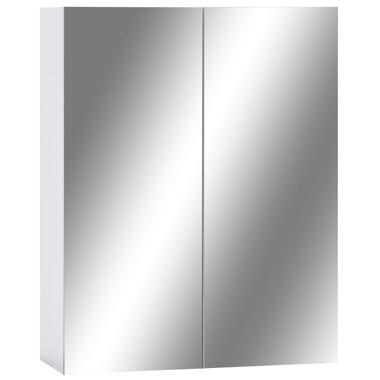 vidaXL Armoire à miroir de salle de bain Blanc 60x15x75 cm MDF product