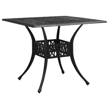 vidaXL Table de jardin Noir 90x90x73 cm Aluminium coulé product