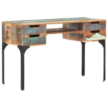 vidaXL Bureau 118x48x75 cm Bois de récupération massif product