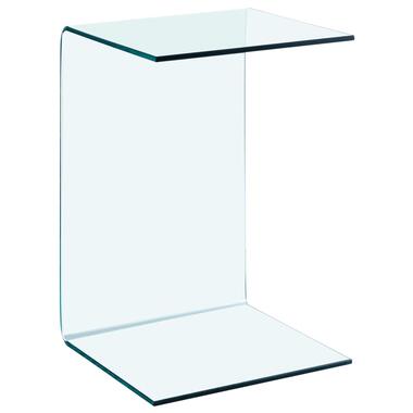 vidaXL Bijzettafel 40x40x60 cm gehard glas product