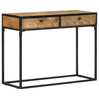 vidaXL Table console 100x35x75 cm Bois de manguier massif product