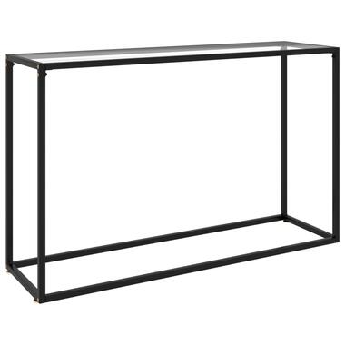 vidaXL Table console Transparent 120x35x75 cm Verre trempé product