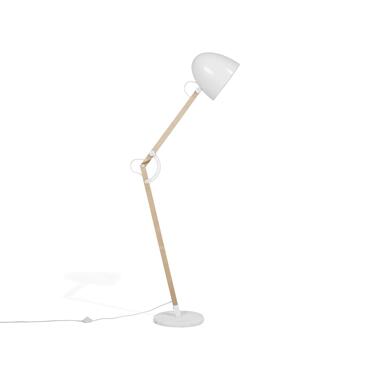 HETTON - Staande lamp - Wit - Marmer product