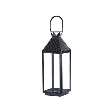 Lanterne-bougie en acier noir 54 cm BALI product