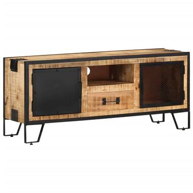 vidaXL Meuble TV 110x31x46 cm Bois de manguier brut product