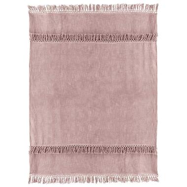 Unique Living - Plaid Saba 130x180cm Old Pink product