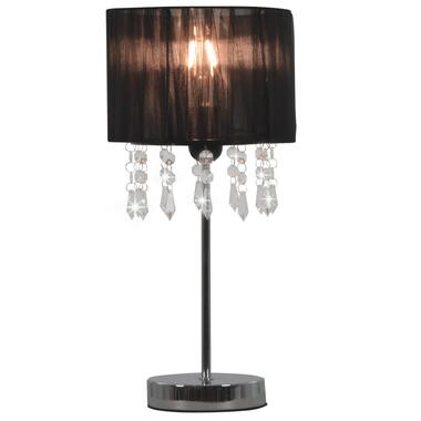 vidaXL Lampe de bureau Noir Rond E27 product