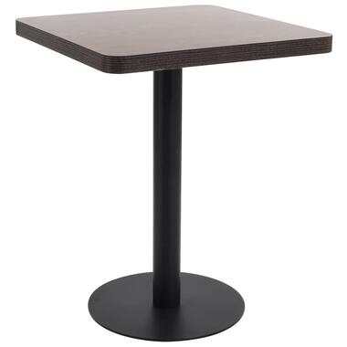 vidaXL Table de bistro Marron foncé 60x60 cm MDF product