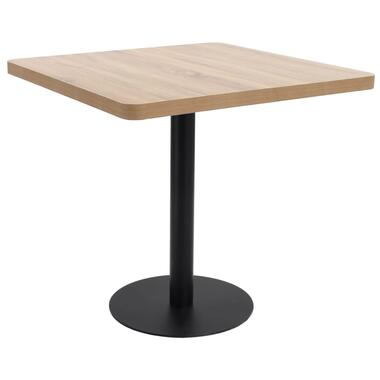 vidaXL Table de bistro Marron clair 80x80 cm MDF product