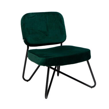 Julia fauteuil industriel vert velours product
