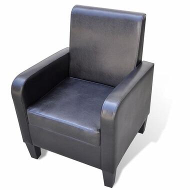 vidaXL - fauteuil - Noir - Cuir artificiel product