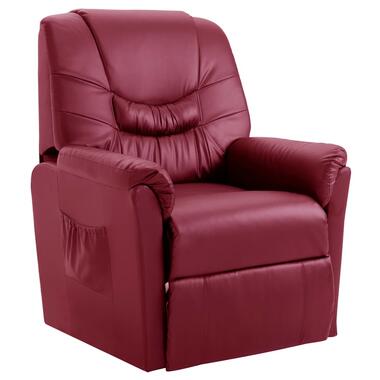 vidaXL Chaises inclinable Rouge bordeaux Similicuir product