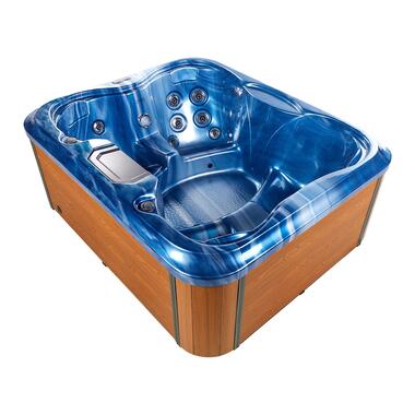 Spa de jardin 4 places en acrylique bleu 215 x 180 cm avec LED ARCELIA product